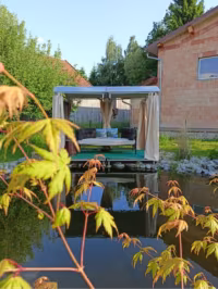idyllischer Teich
