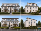 Visualisierung 1 - Baugrundst&uuml;ck mit genehmigtem Vorbescheid f&uuml;r modernes Mehrfamilienhaus mit 6 Wohneineinheiten