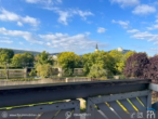 Ausblick von der Loggia - Apartment in Kelheim – Toplage am RMD-Kanal mit Blick auf Befreiungshalle